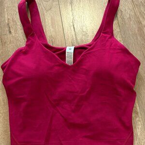 Lululemon align pink workout tank top